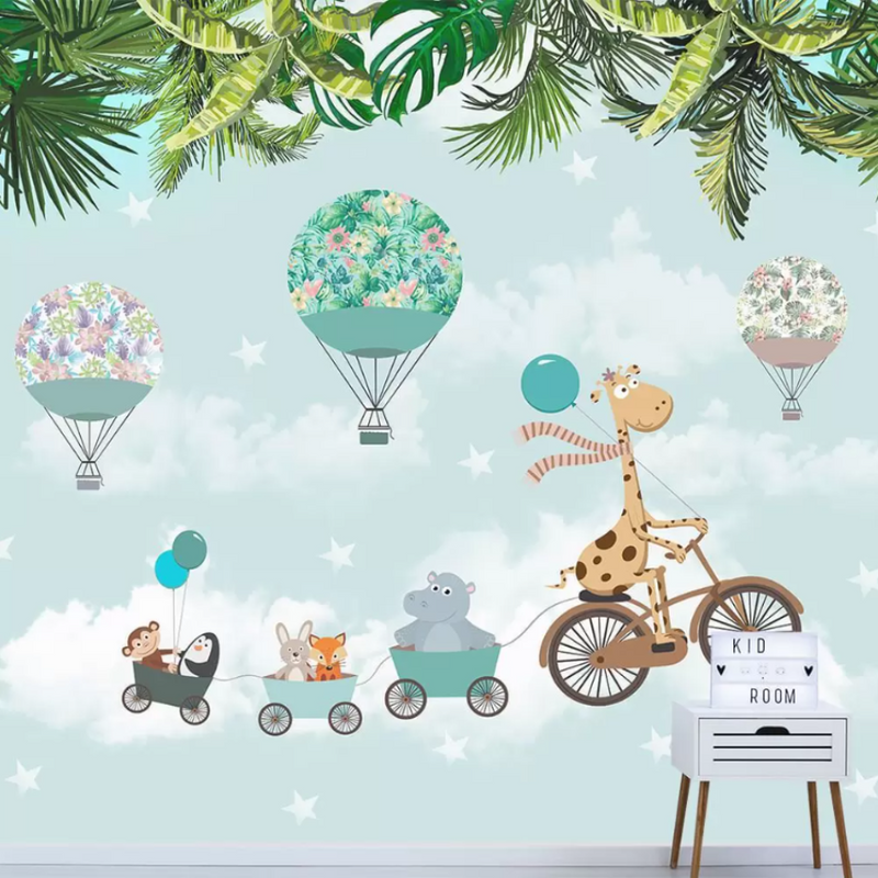 Animals Wallpaper <br/> Green and Bike