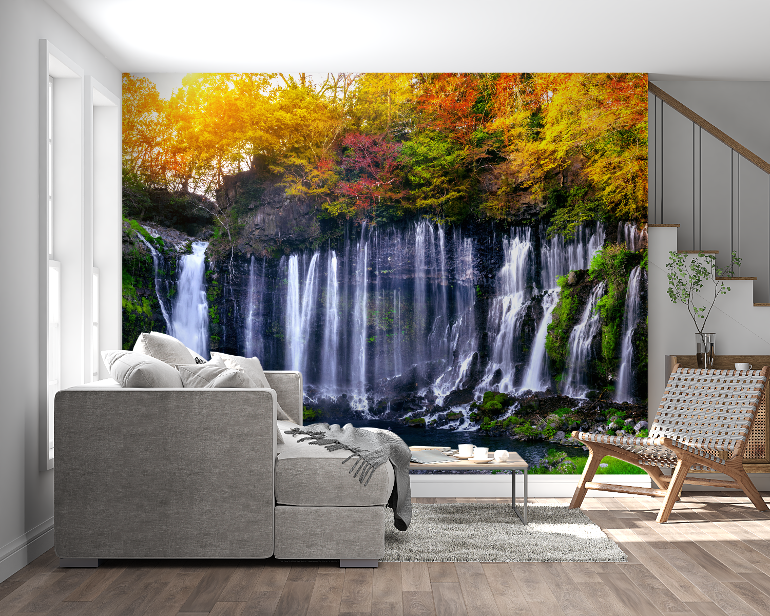 Zen-Wasserfall-Hintergrundbild - Second Image