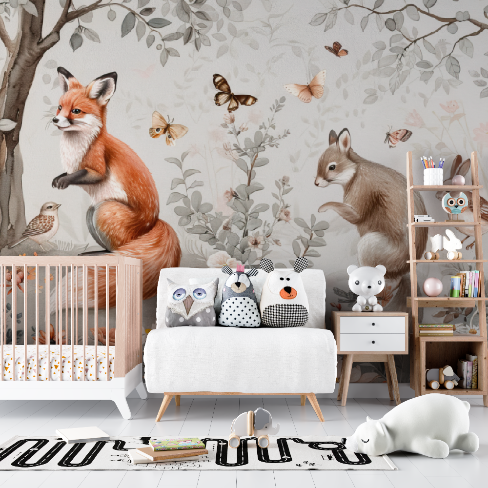 Babybehang op maat Dieren - Second Image