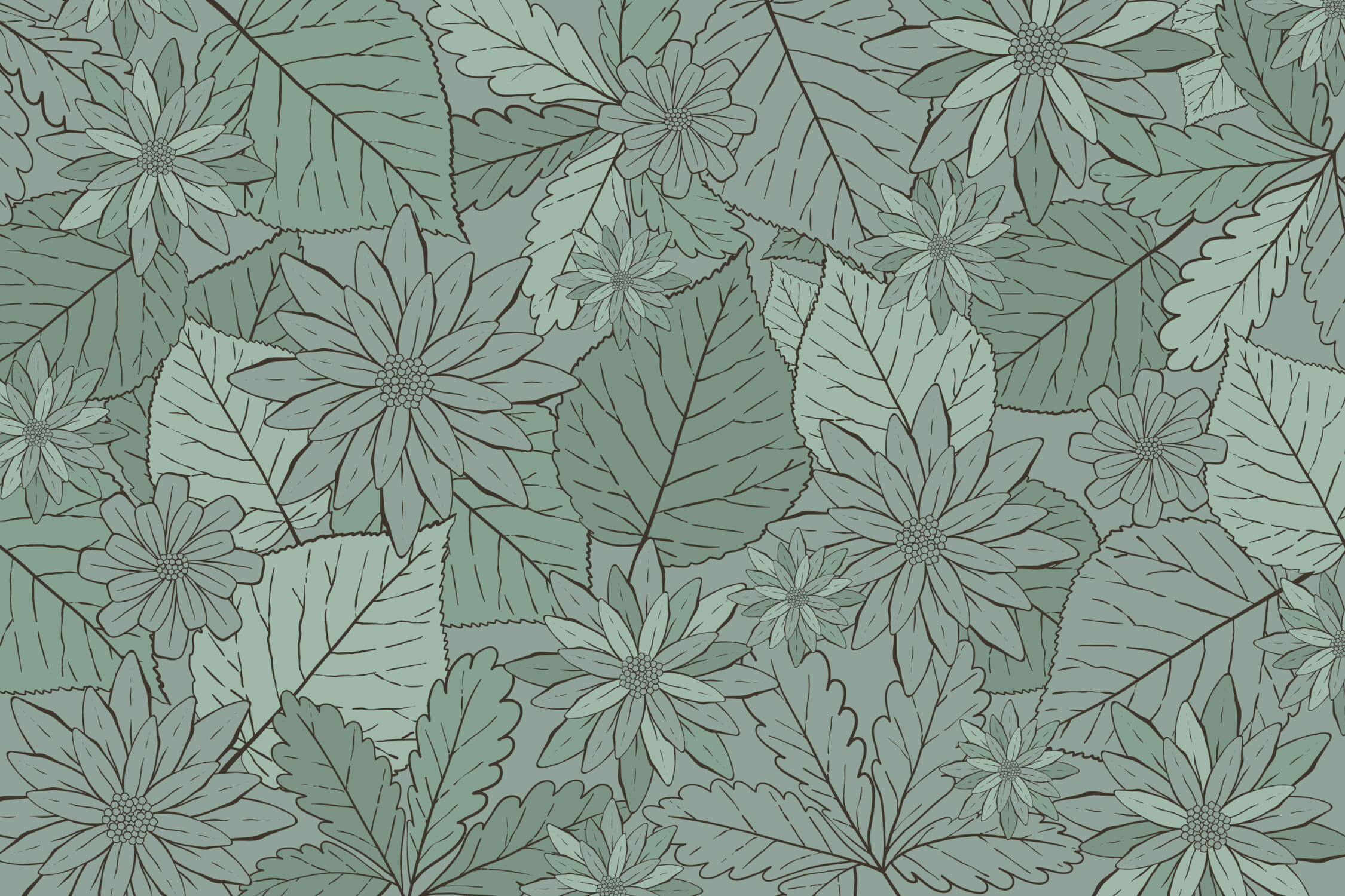 Papier Peint Vert De Gris Chambre