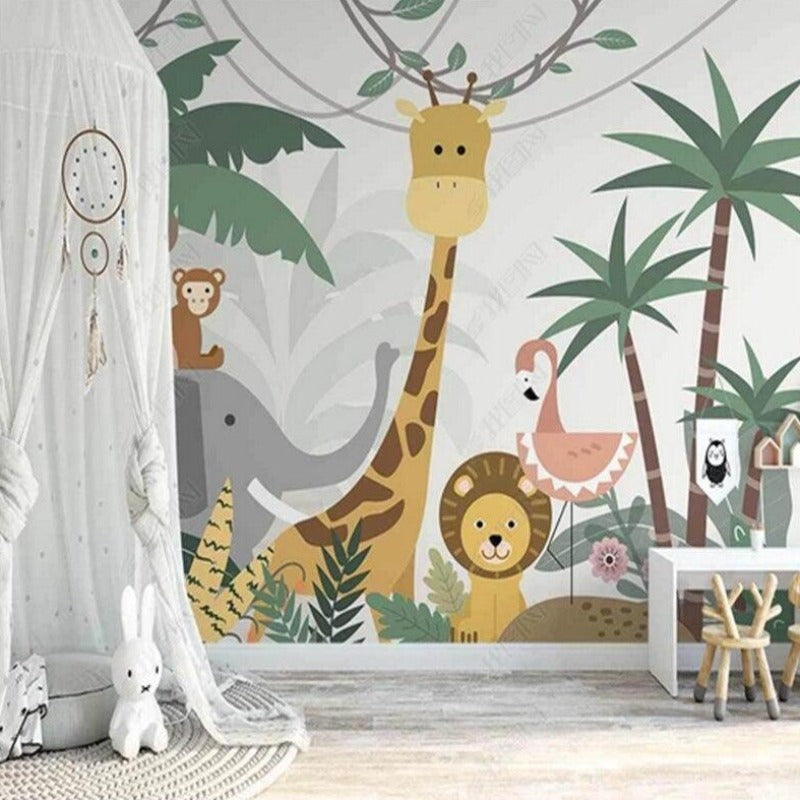 Dieren Behang <br/> Jungle &amp; Co.