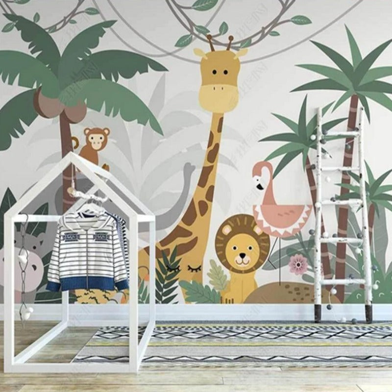 Dieren Behang <br/> Jungle &amp; Co.