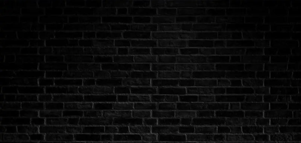 Black brick wallpaper