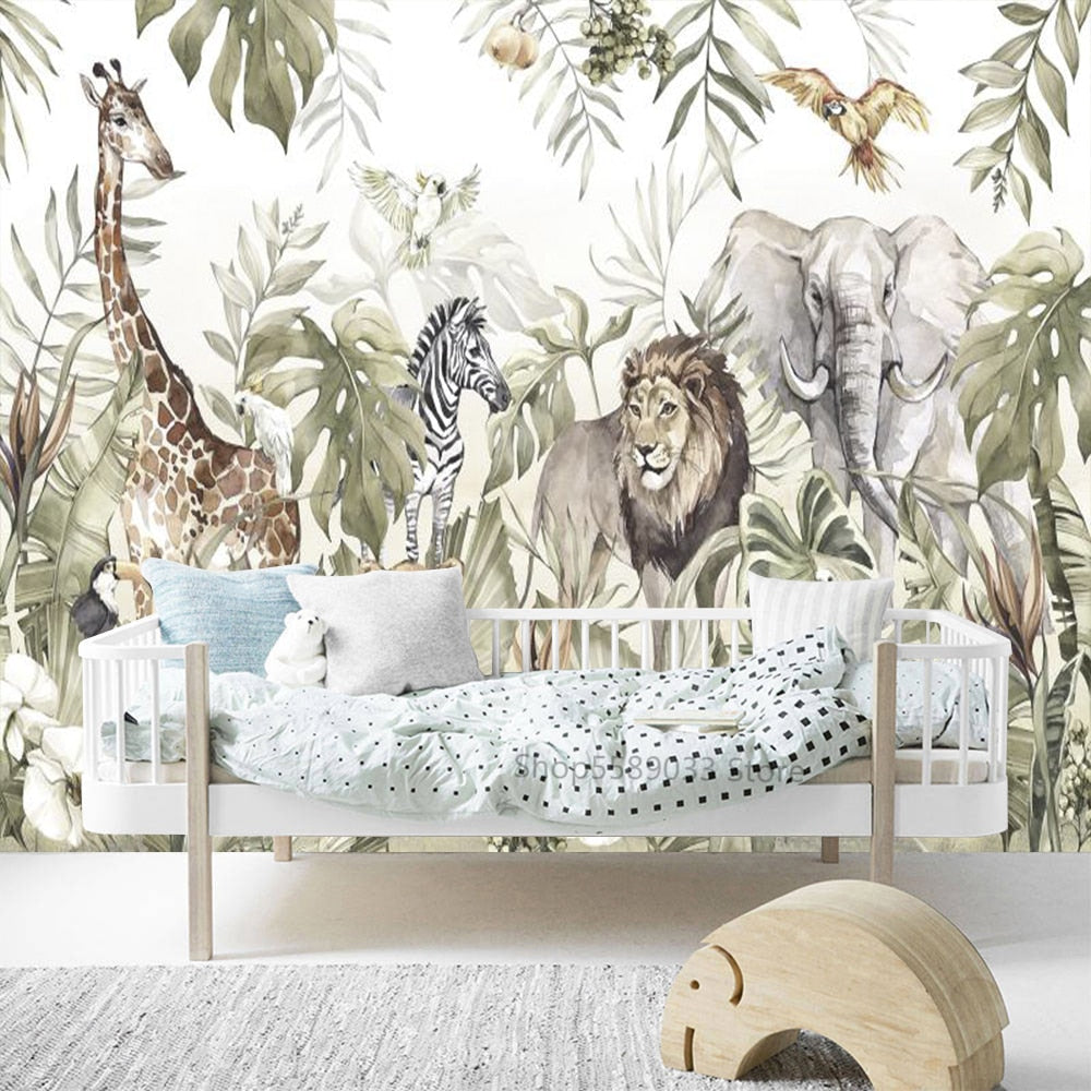 Dieren Behang <br/> Jungle Royal met Leeuw