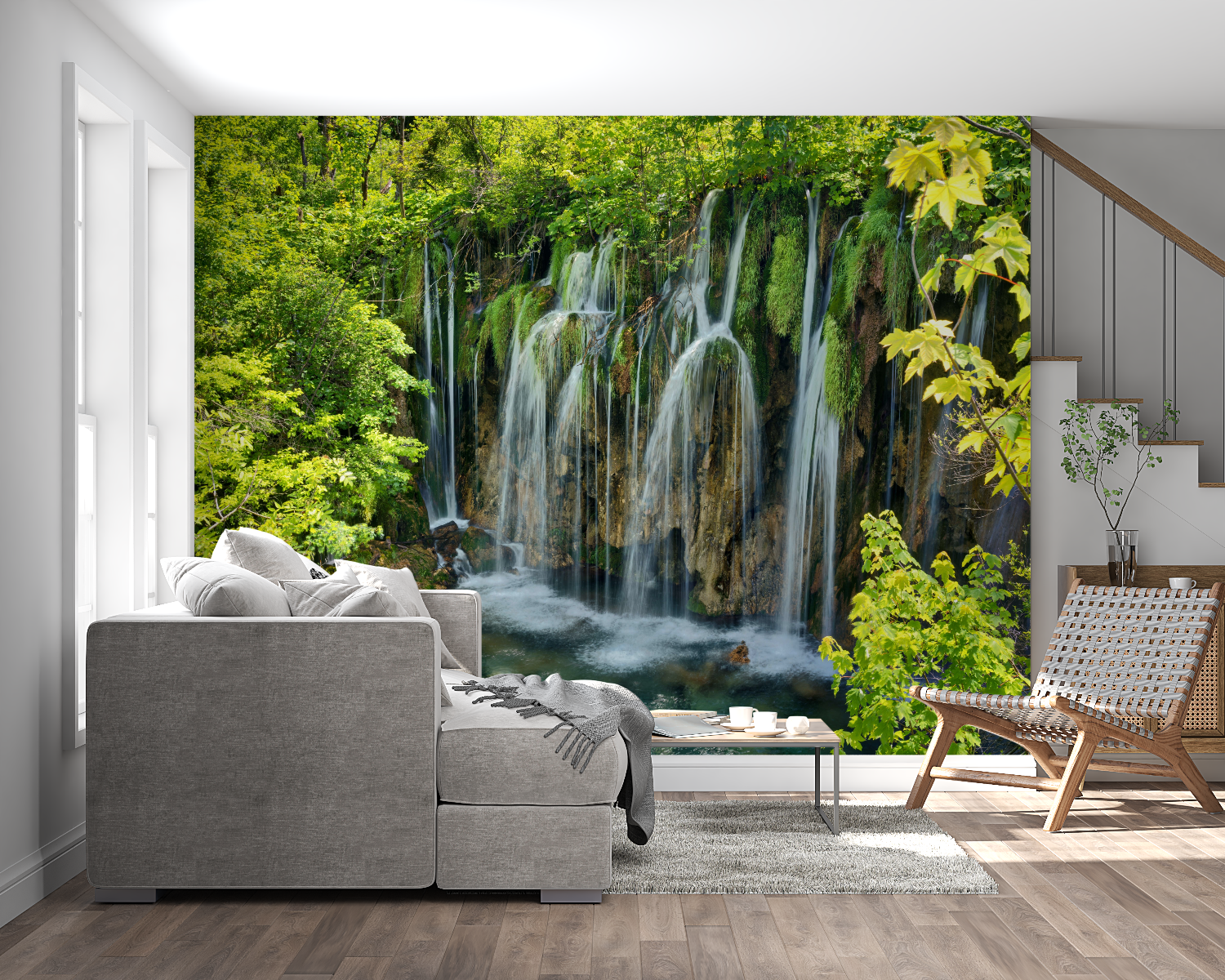 Wasserfall-Hintergrundbild - Second Image