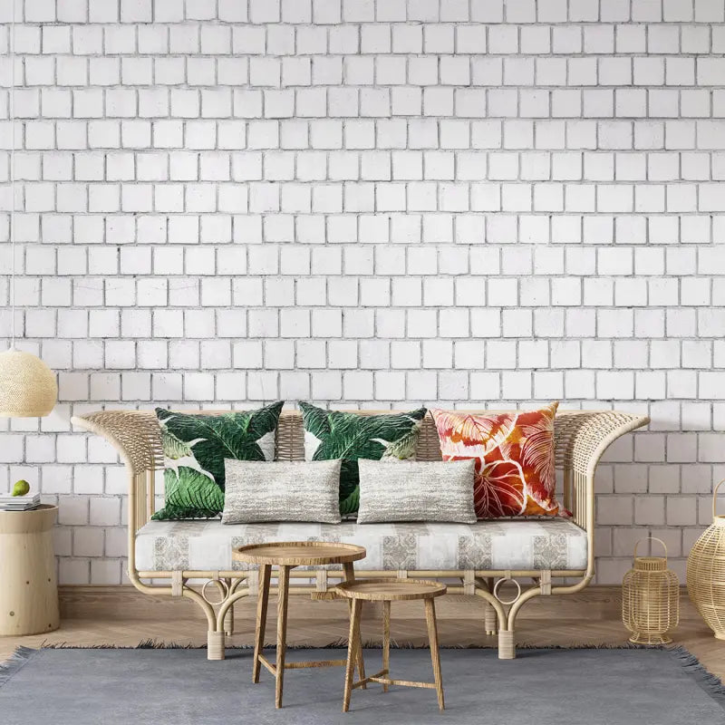 White Brick Wallpaper - Second Image