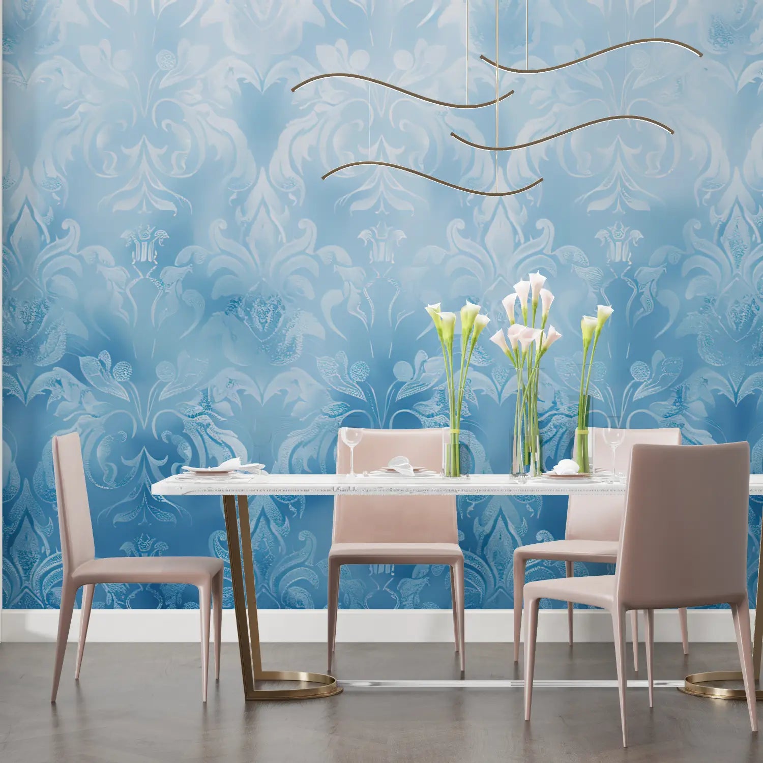 Chambre Peint En Bleu - tendance 2024