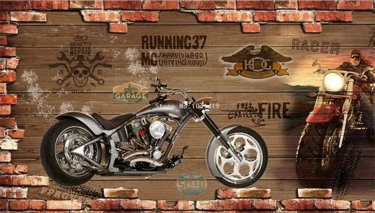 Motorcycle wall decoration Chopper