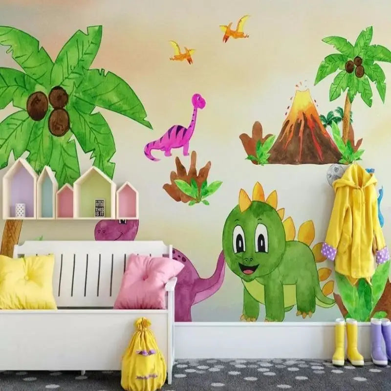 Papier Peint avec Dinosaures