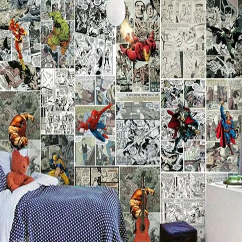 Papier Peint BD Marvel