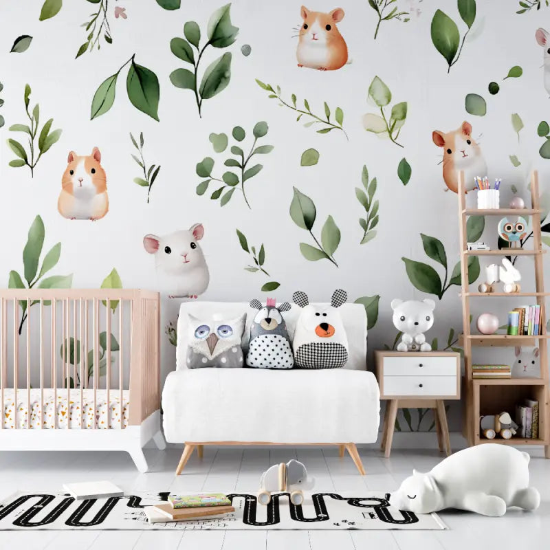 Babybehang Dieren en bladeren - Second Image