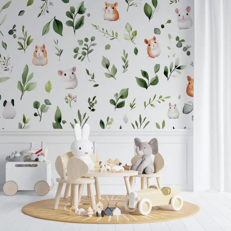 Babybehang Dieren en bladeren - Second Image