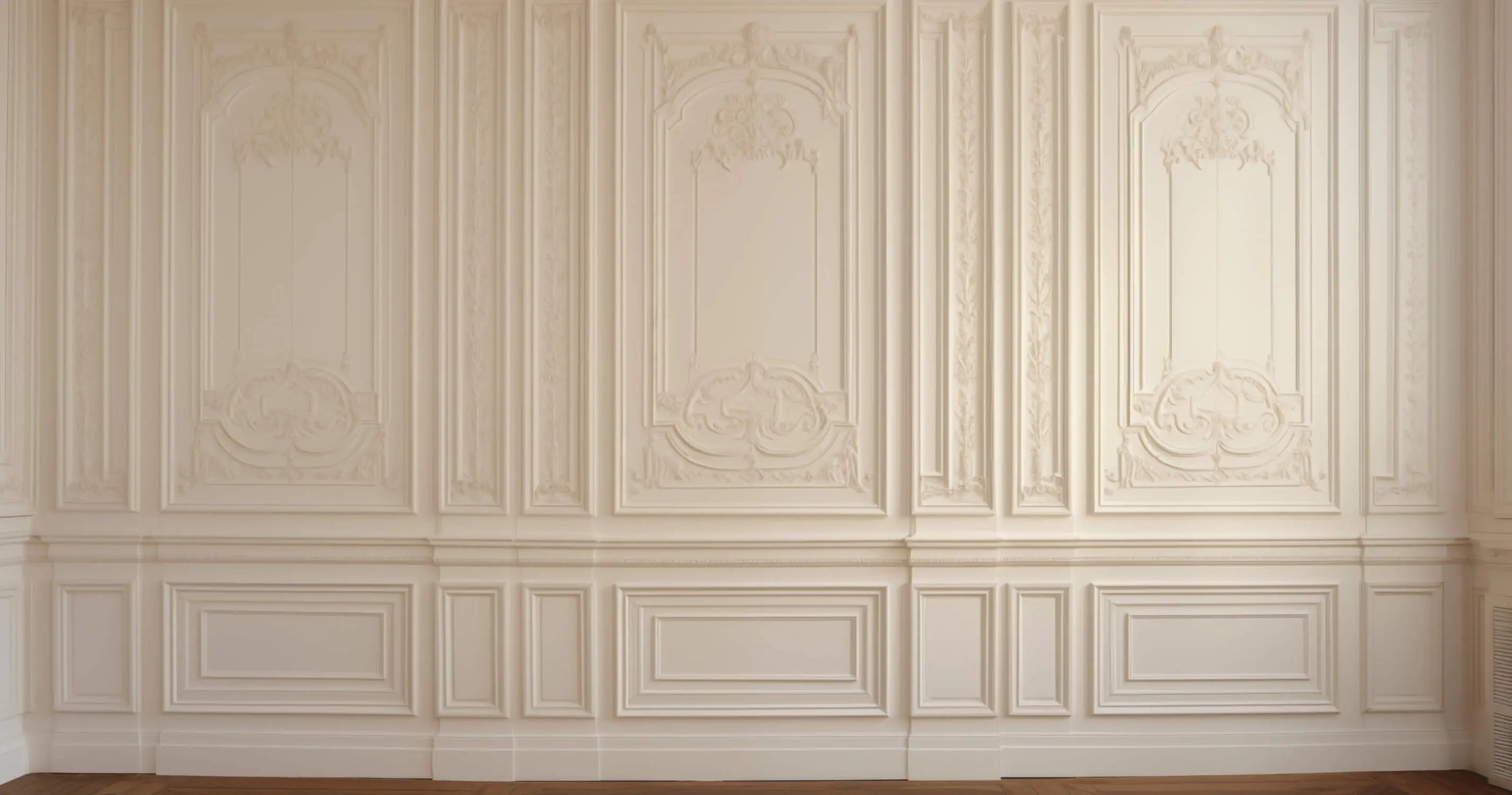 Papier Peint Boiserie Trompe L Oeil