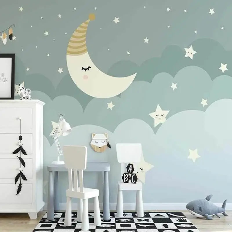 Moon Bedroom Wallpaper - Second Image