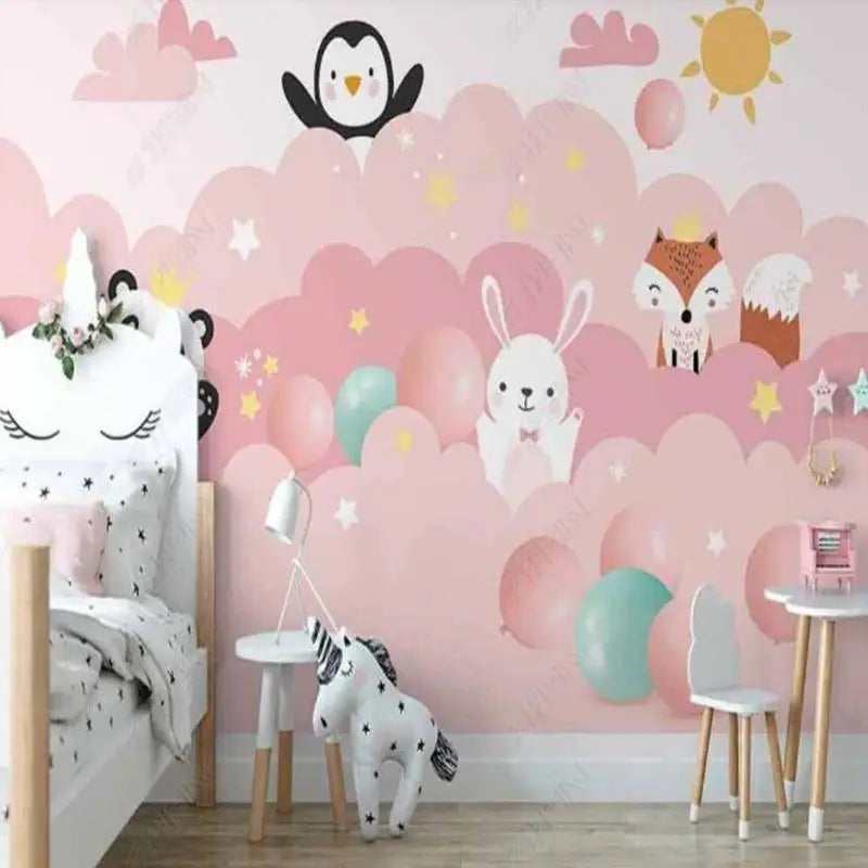 Papier Peint Chambre Nuage Fille