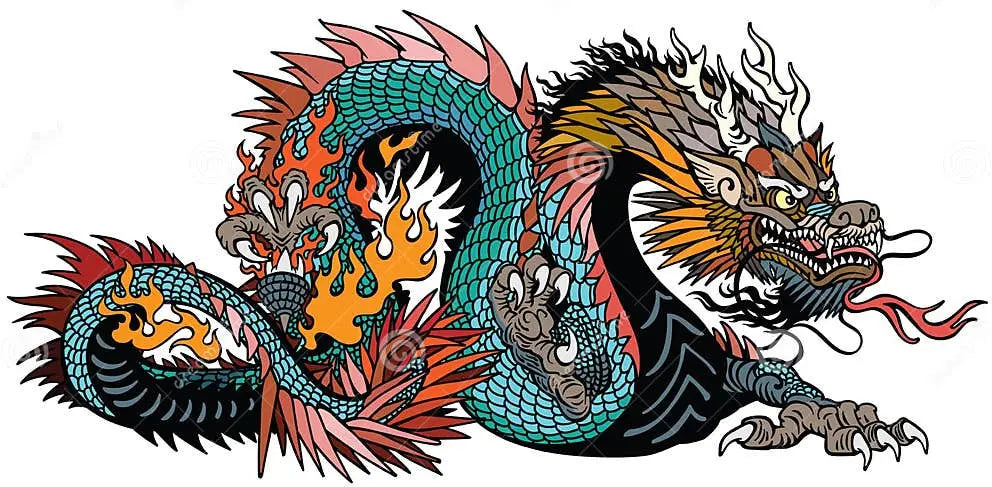 Chinesischer Drache-Hintergrund - Second Image