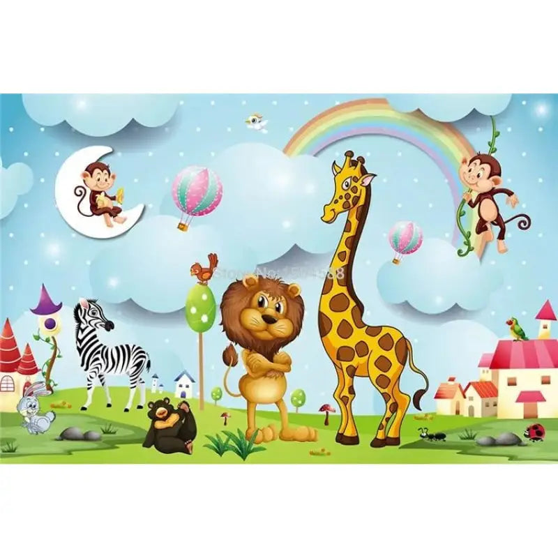 Children's Animal Wallpaper - Second Image