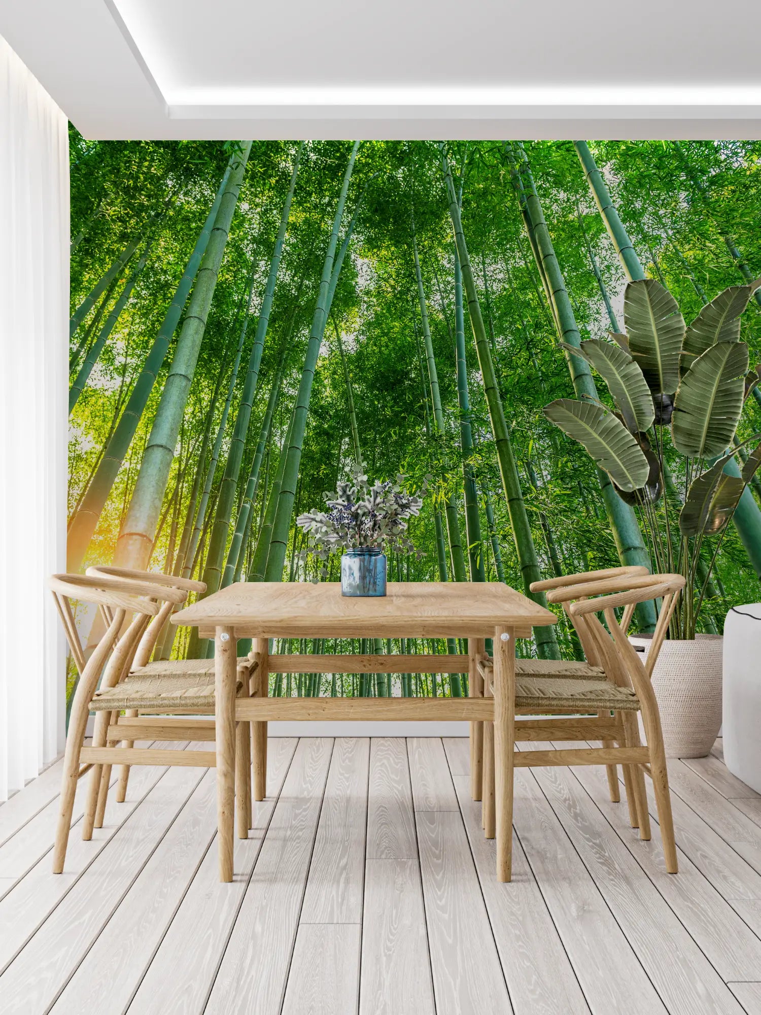 Zen Bamboo Forest Wallpaper - Second Image