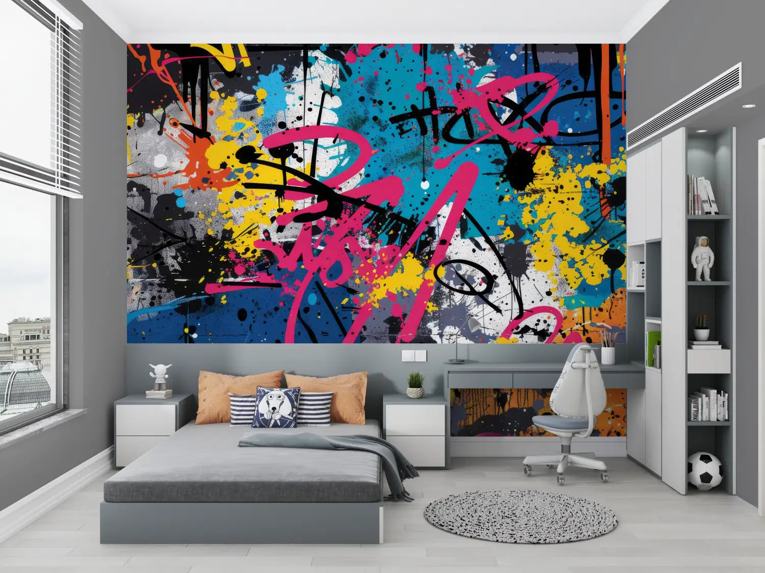 Teen Graffiti Wallpaper - Second Image