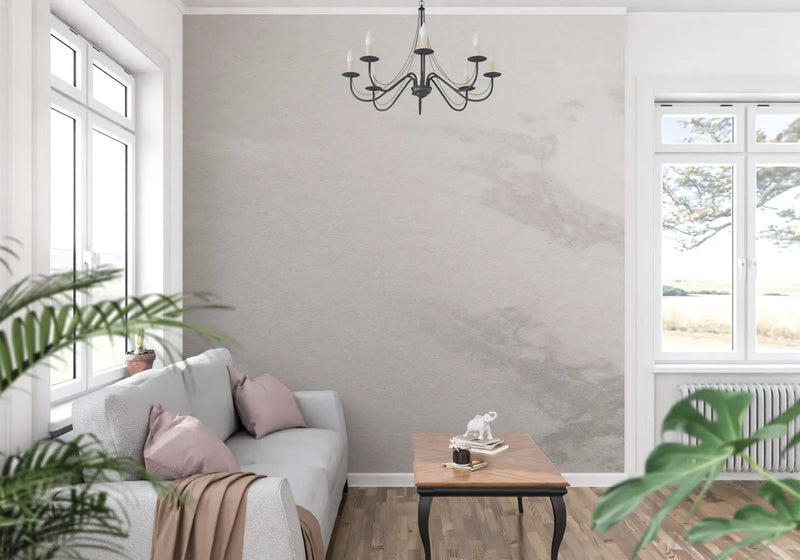 Papier Peint Gris Et Beige - panoramique tendance