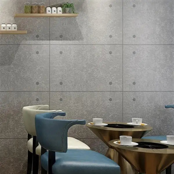 Industrial Wallpaper <br> Cement Tiles (Roll) - Second Image