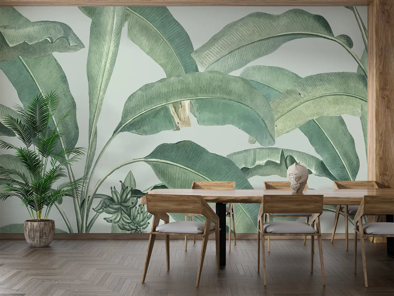 Non-Woven Foliage Wallpaper - Second Image