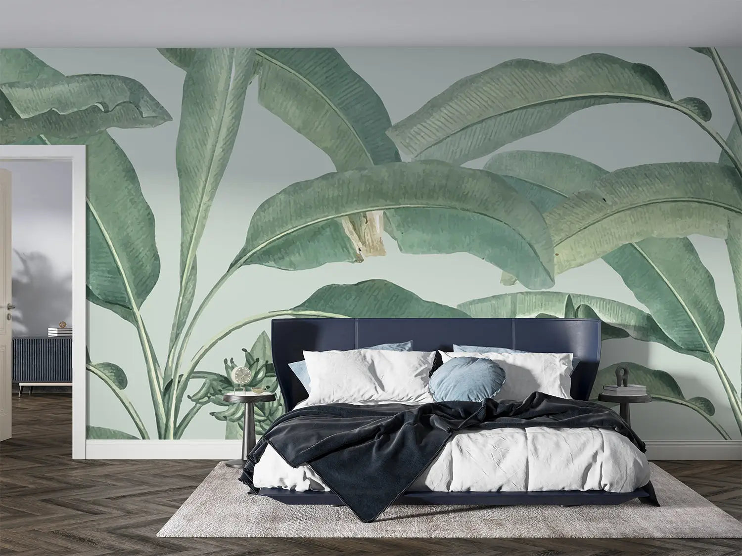 Non-Woven Foliage Wallpaper - Second Image