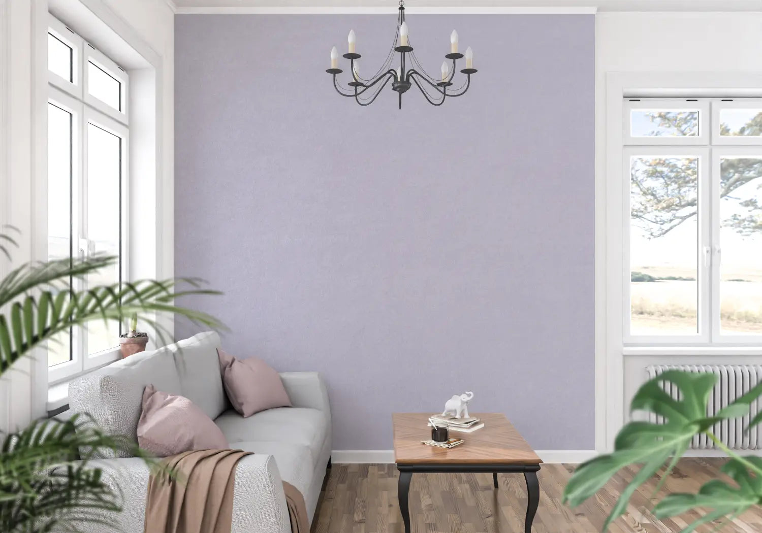 Pastel Mauve Wallpaper - Second Image