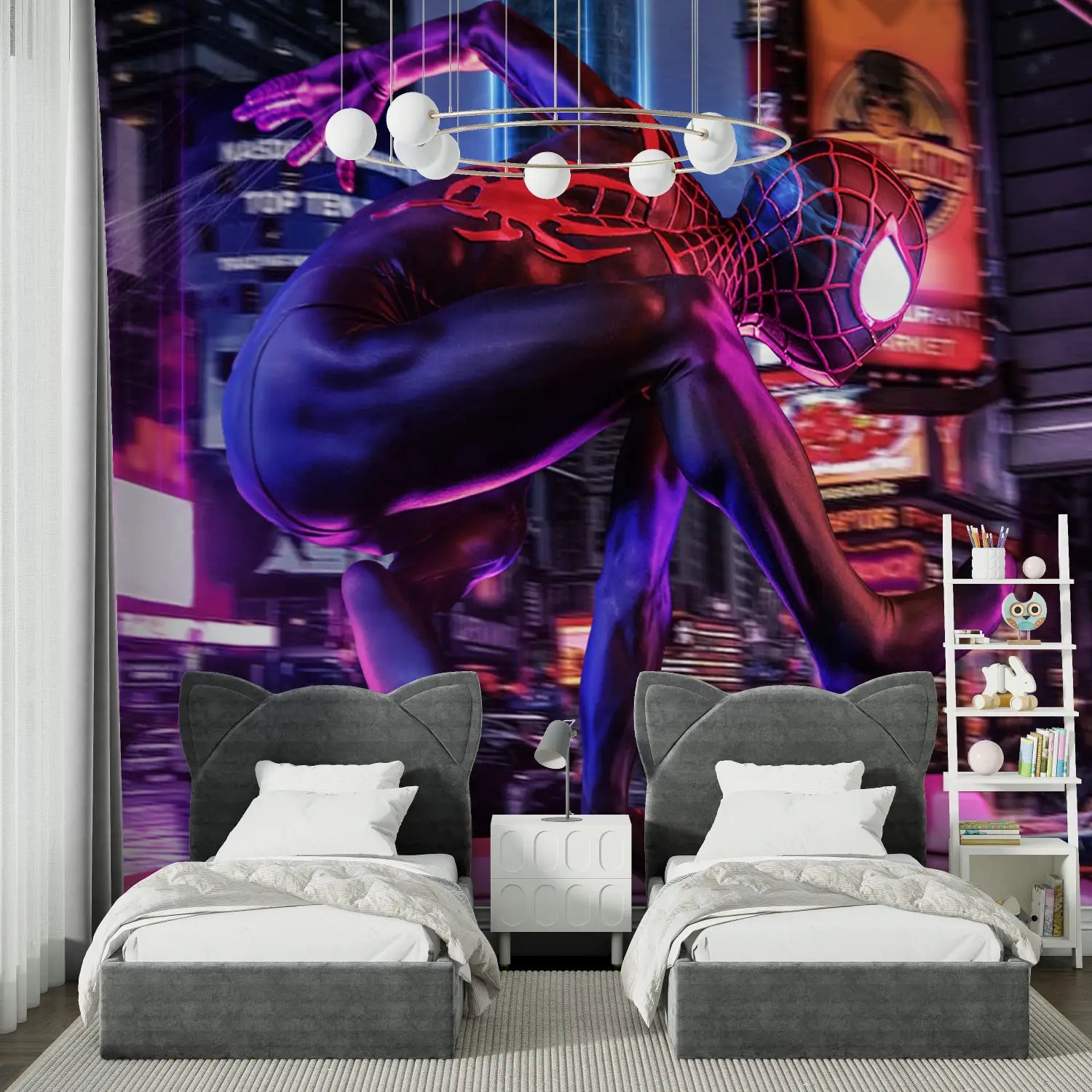 Schwarzes Hintergrundbild von Miles Morales - Second Image