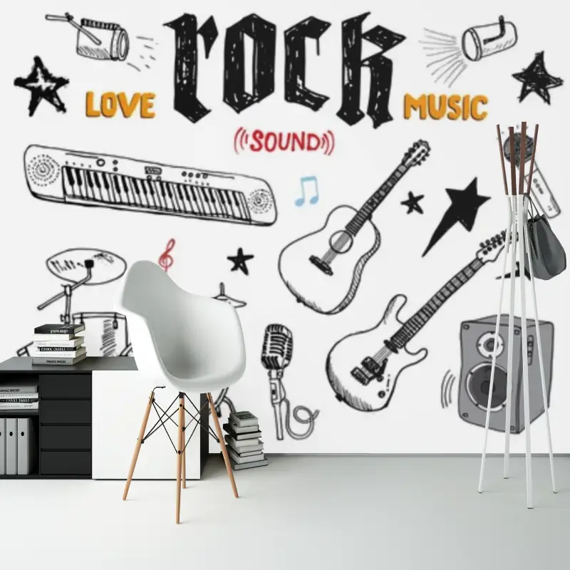 Papier Peint Musique Rock Sound