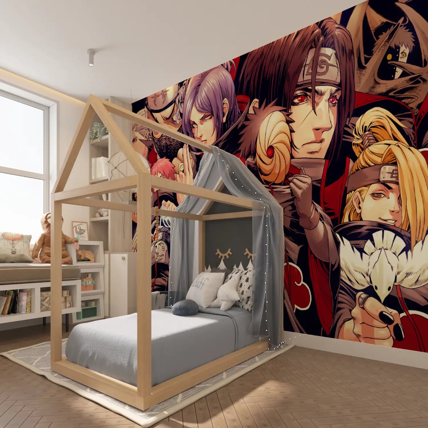 Papier Peint Naruto Manga - chambre spiderman