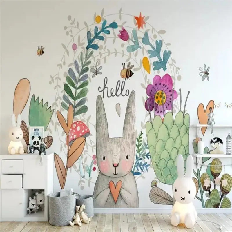 Papier Peint Nature Chambre Bebe