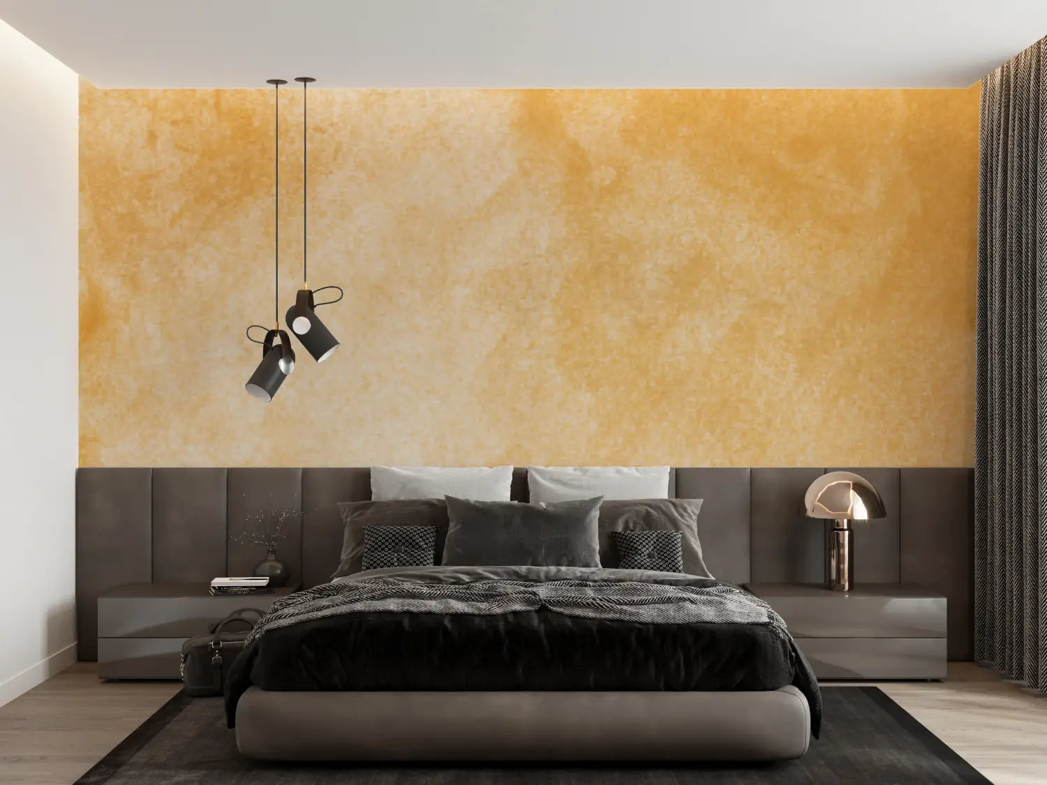 Orange Ocher Wallpaper - Second Image