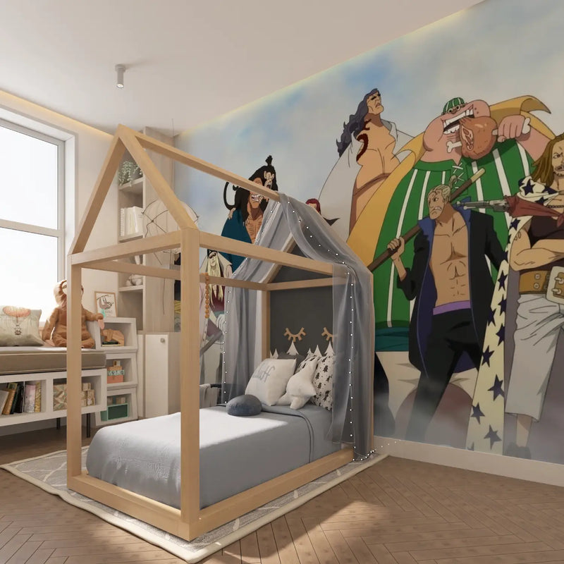 Papier Peint One Piece Équipage De Shanks - tapisserie garçon