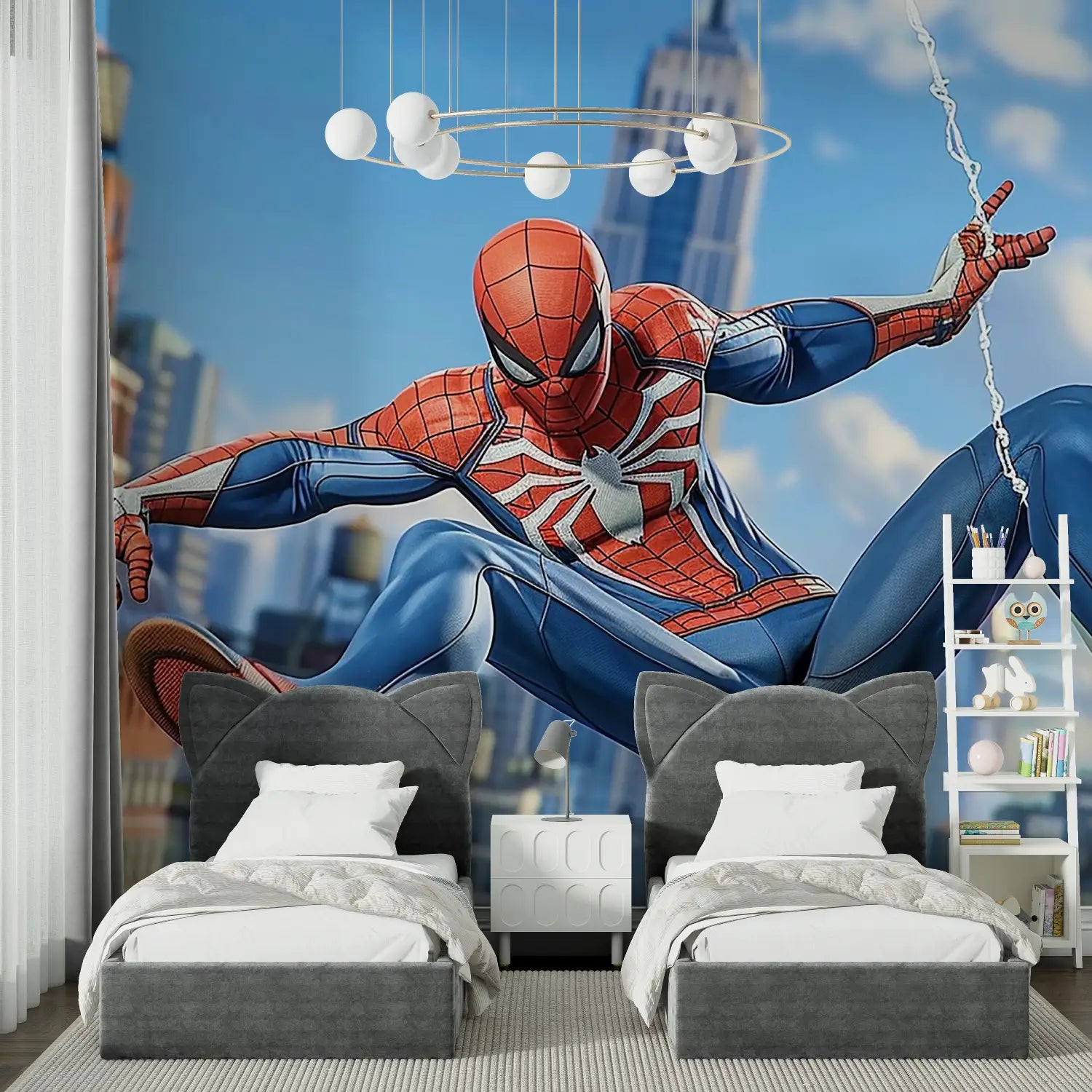 Papier Peint Spiderman Enfant - tapisserie spiderman