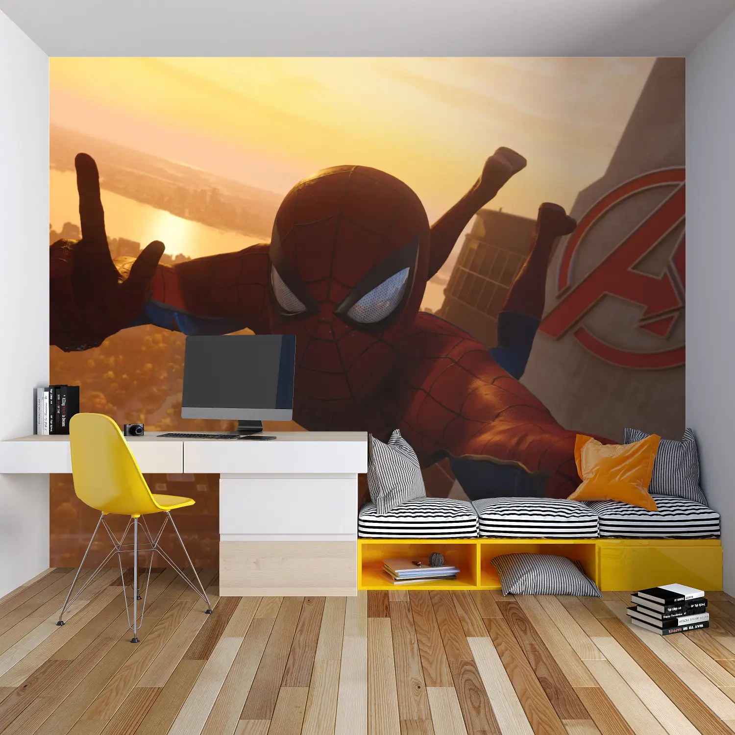 Spiderman Avengers Torenbehang - Second Image