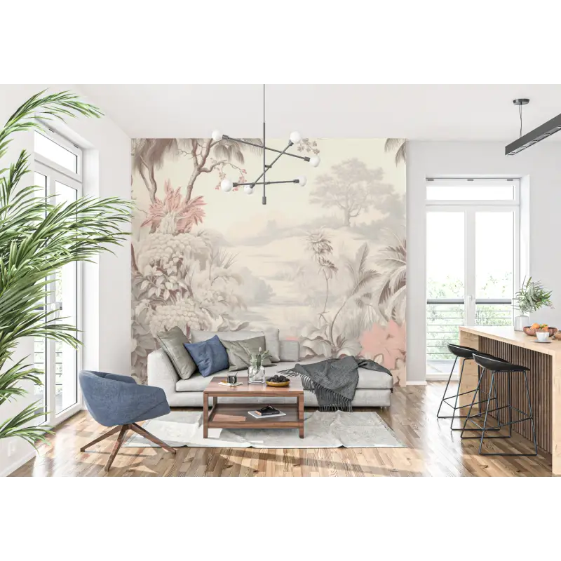 Toile De Jouy junglebehang - Second Image