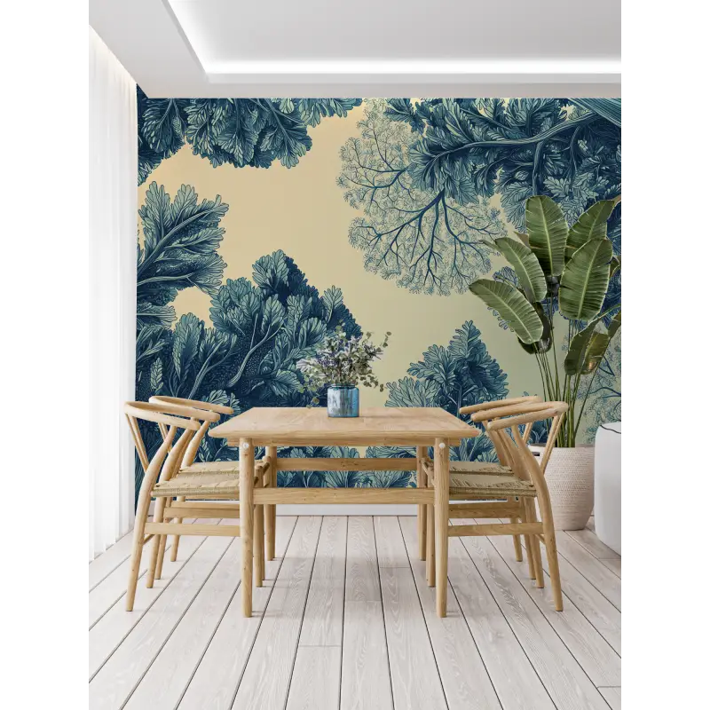 Papier Peint Toile De Jouy Tendance 2024 - tapisserie