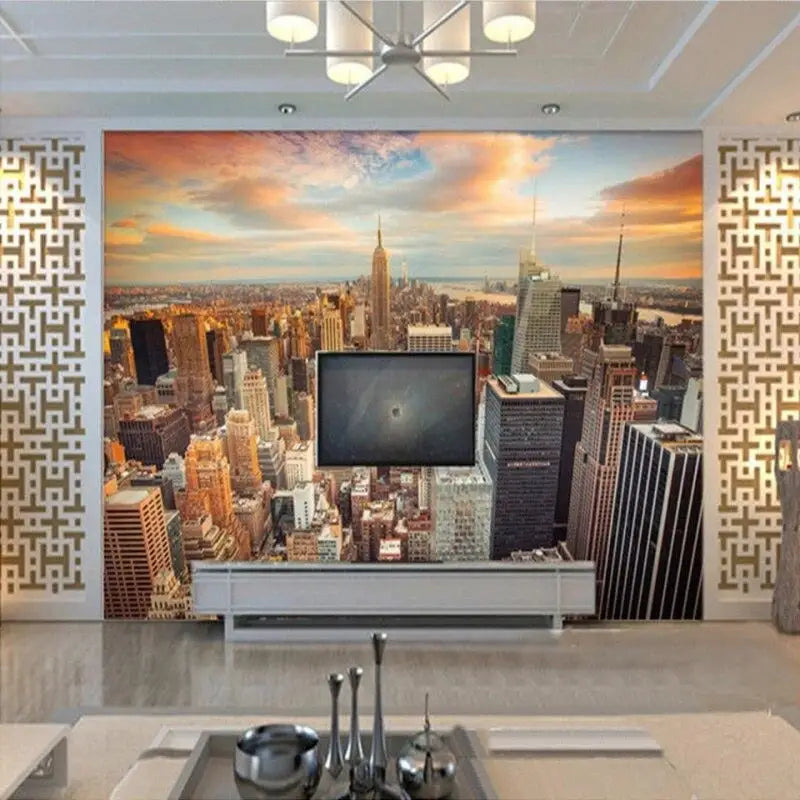 Trompe l'Oeil New York Wallpaper - Second Image