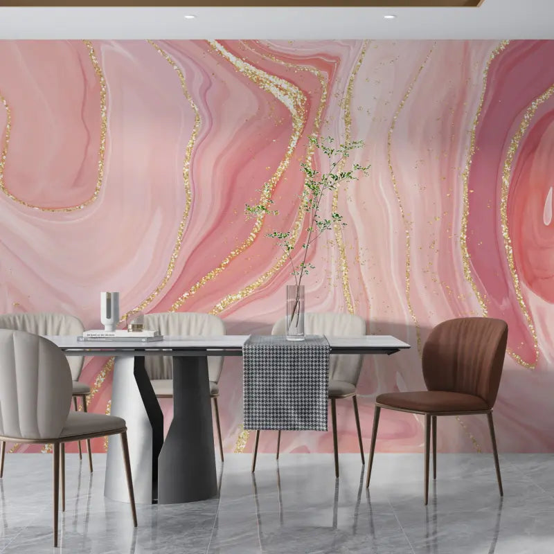 Pink Marble Wallpaper - Second Image