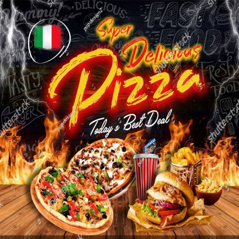 3D Pizzeria Wallpaper - Second Image