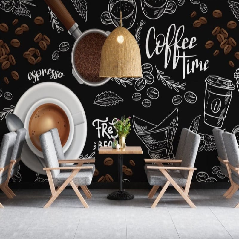 Papier Peint Café