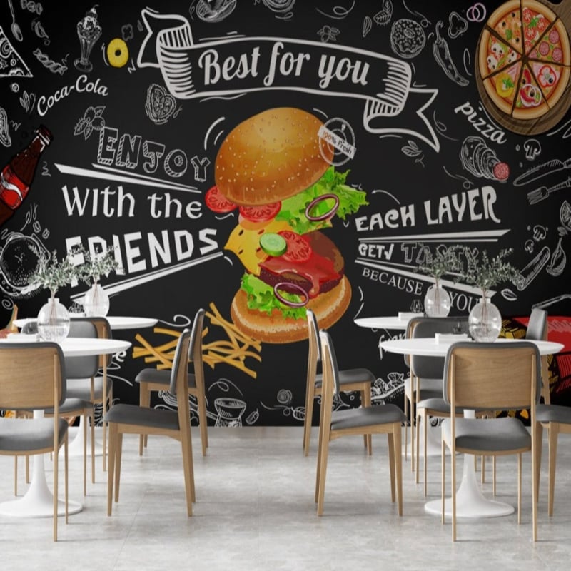 Papier Peint Mural Snack