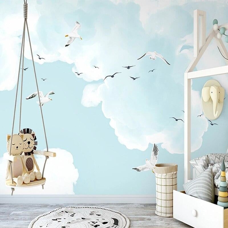 Blue Cloud Tapestry - Second Image