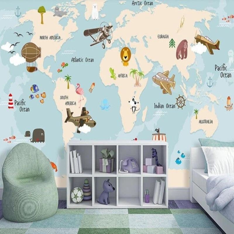 Tapisserie Mapp Monde